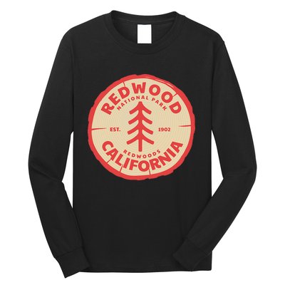 Redwood Trees In The National Forest Long Sleeve Shirt