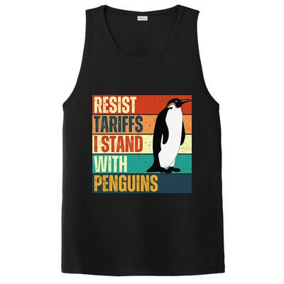 Resist Tariffs I Stand With Penguins PosiCharge Competitor Tank