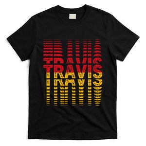 Retro TRAVIS I Love Travis T-Shirt