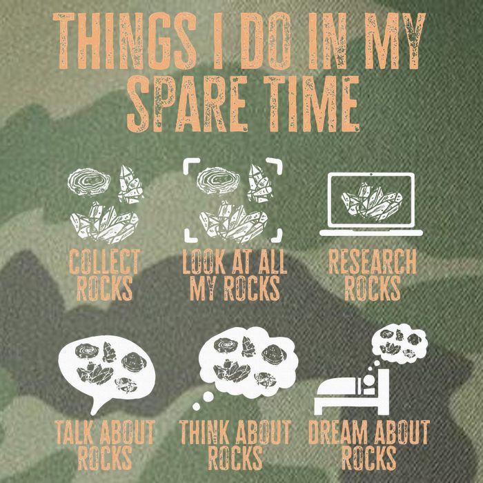 Rockhound Things I Do In My Spare Time Rock Collecting Legacy Tie Dye Trucker Hat