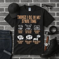 Rockhound Things I Do In My Spare Time Rock Collecting Tall T-Shirt