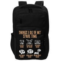 Rockhound Things I Do In My Spare Time Rock Collecting Impact Tech Backpack