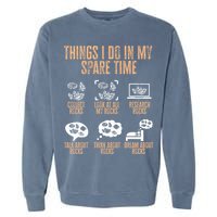 Rockhound Things I Do In My Spare Time Rock Collecting Garment-Dyed Sweatshirt
