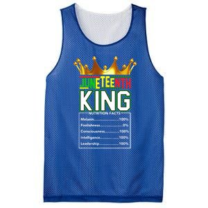 Real Thing Junenth Black History Kings June 19th Gift Mesh Reversible Basketball Jersey Tank