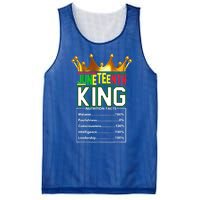 Real Thing Junenth Black History Kings June 19th Gift Mesh Reversible Basketball Jersey Tank