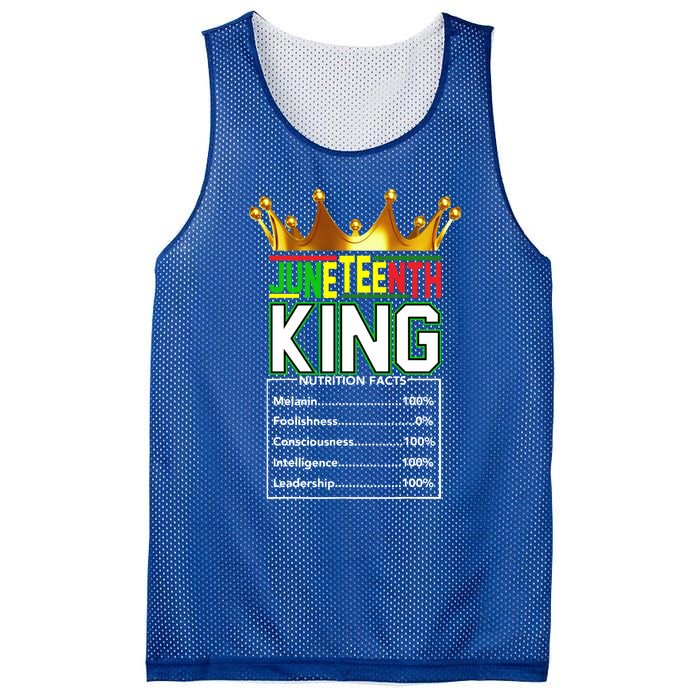 Real Thing Junenth Black History Kings June 19th Gift Mesh Reversible Basketball Jersey Tank