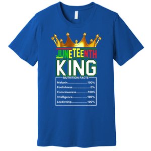 Real Thing Junenth Black History Kings June 19th Gift Premium T-Shirt