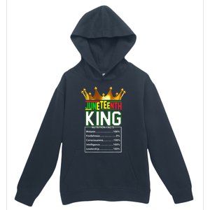 Real Thing Junenth Black History Kings June 19th Gift Urban Pullover Hoodie