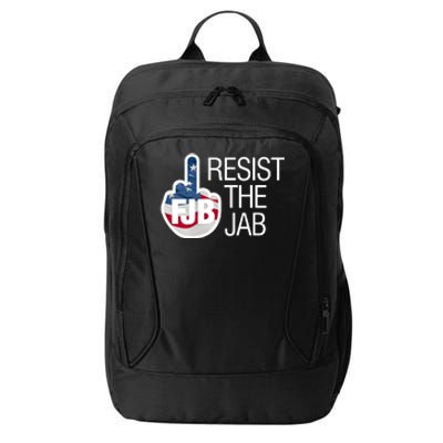 Resist The Jab Flag Logo Apparel City Backpack