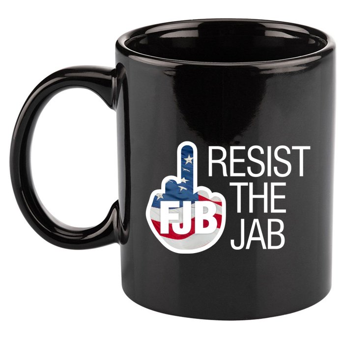 Resist The Jab Flag Logo Apparel 11oz C Handle Ceramic Mug