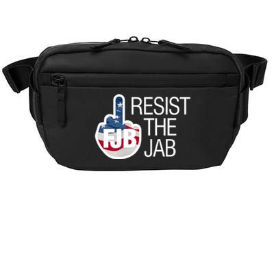 Resist The Jab Flag Logo Apparel Crossbody Pack