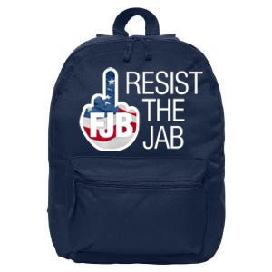 Resist The Jab Flag Logo Apparel 16 in Basic Backpack