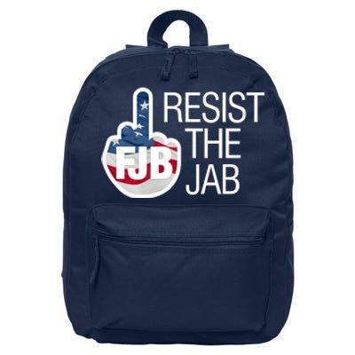 Resist The Jab Flag Logo Apparel 16 in Basic Backpack