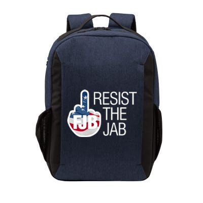 Resist The Jab Flag Logo Apparel Vector Backpack