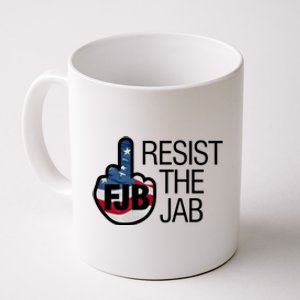 Resist The Jab Flag Logo Apparel Coffee Mug