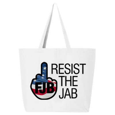 Resist The Jab Flag Logo Apparel 25L Jumbo Tote