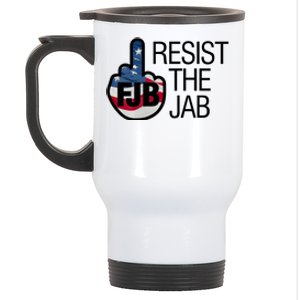 Resist The Jab Flag Logo Apparel Stainless Steel Travel Mug