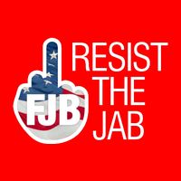 Resist The Jab Flag Logo Kitchenware 16 in Basic Backpack