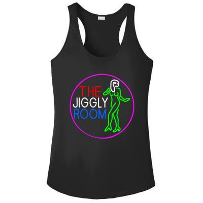 Retro The Jiggly Room Ladies PosiCharge Competitor Racerback Tank