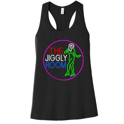 Retro The Jiggly Room Women's Racerback Tank