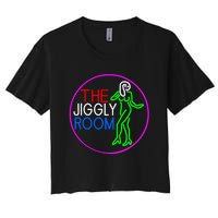 Retro The Jiggly Room Women's Crop Top Tee