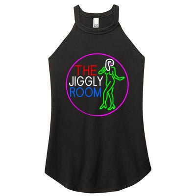 Retro The Jiggly Room Women's Perfect Tri Rocker Tank