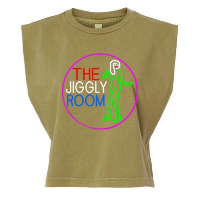 Retro The Jiggly Room Garment-Dyed Women's Muscle Tee