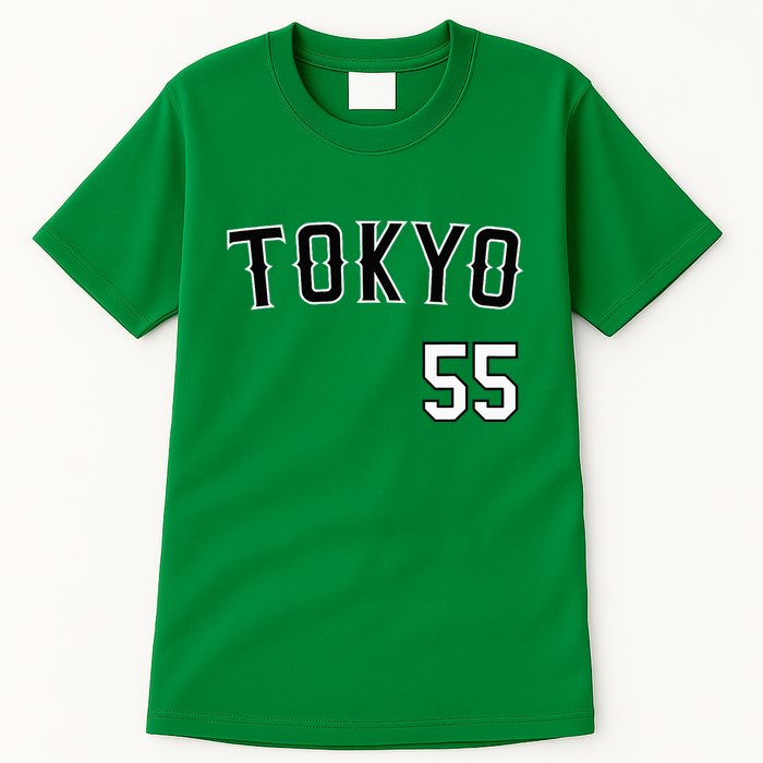 Retro Tokyo Japan Baseball Nippon Soccer Jersey Tall T-Shirt