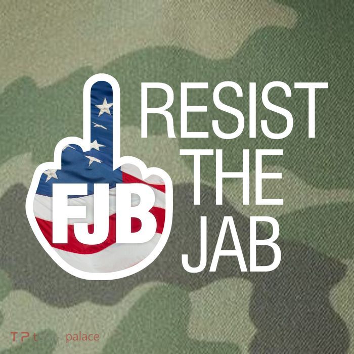 Resist The Jab Flag Legacy Tie Dye Trucker Hat