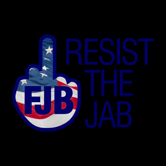 Resist The Jab Flag Mug