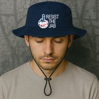 Resist The Jab Flag Bucket Hat