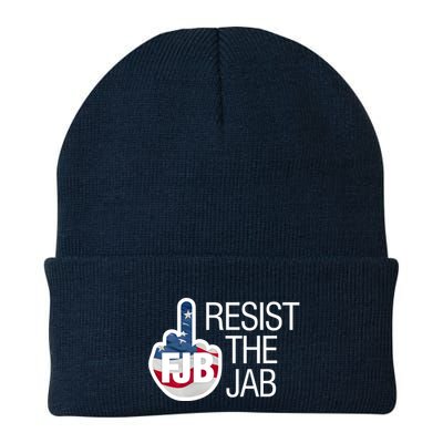 Resist The Jab Flag Beanie