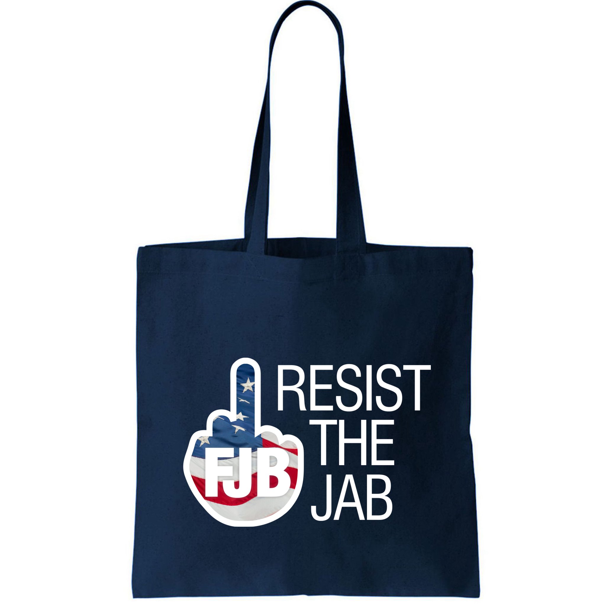 Resist The Jab Flag Bag