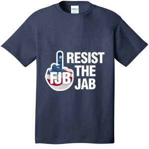 Resist The Jab Flag Logo T-Shirt