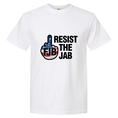 Resist The Jab Flag Logo Garment-Dyed Heavyweight T-Shirt