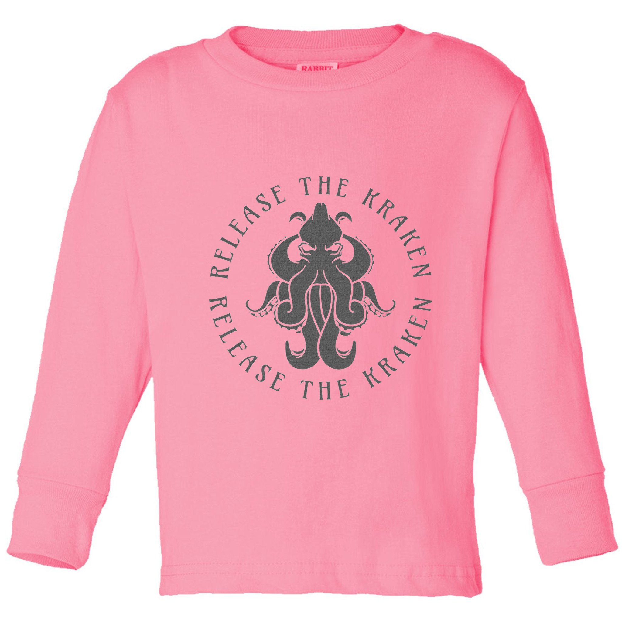 Release The Kraken Toddler Long Sleeve Shirt