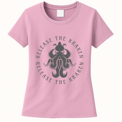 Release The Kraken Womens T-Shirt