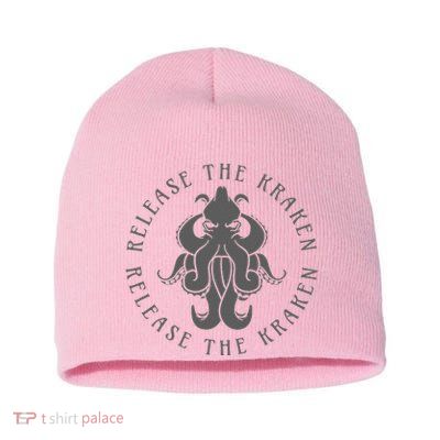 Release The Kraken Short Acrylic Beanie