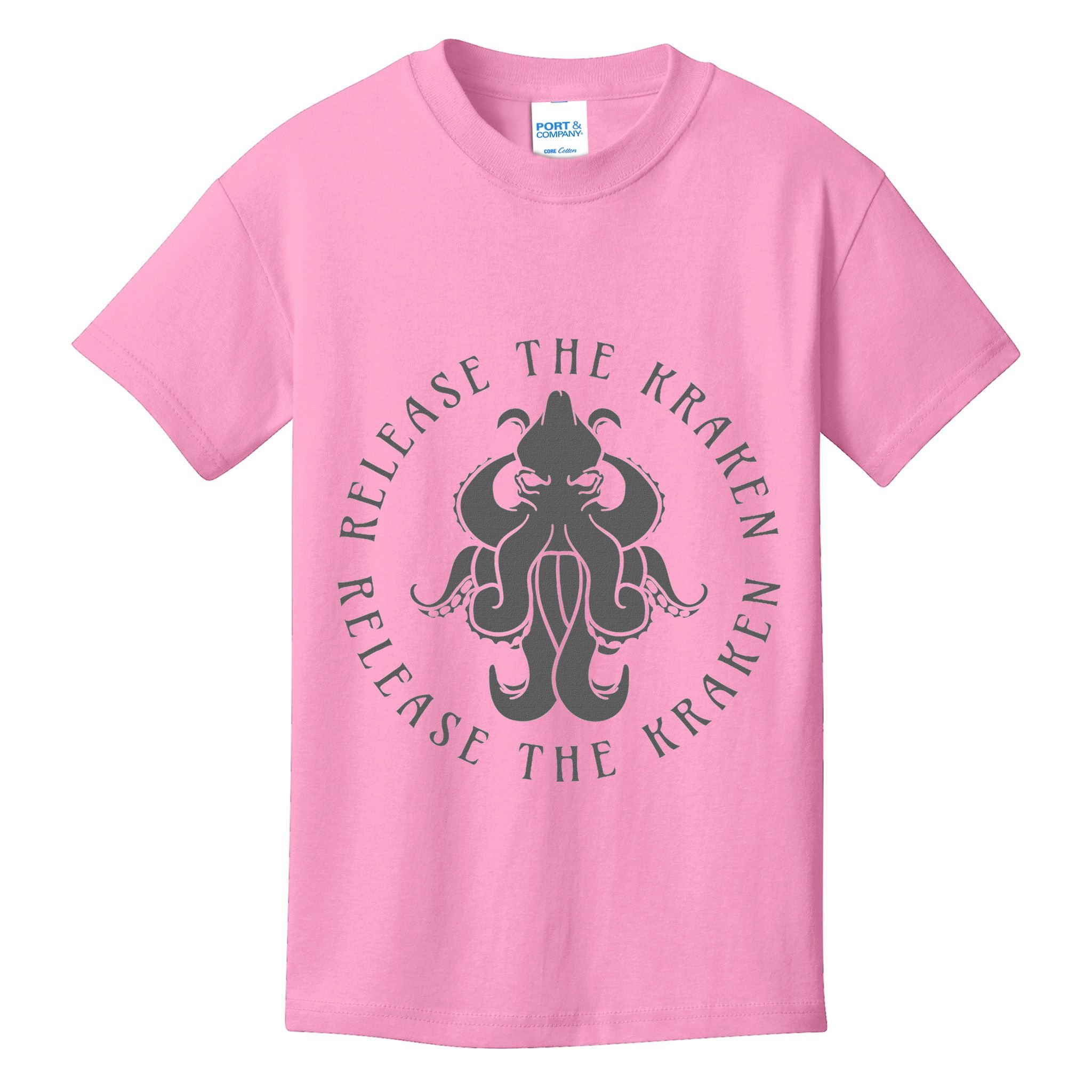 Release The Kraken Kids T-Shirt
