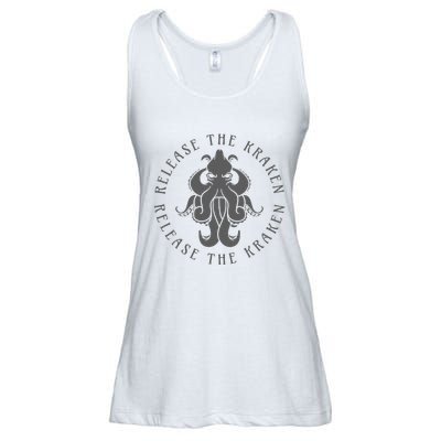 Release The Kraken Ladies Essential Flowy Tank