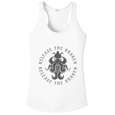 Release The Kraken Ladies PosiCharge Competitor Racerback Tank