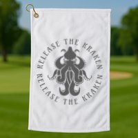 Release The Kraken Golf Towel