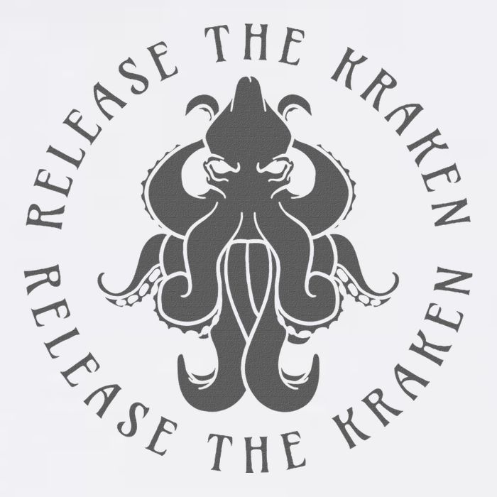 Release The Kraken Golf Towel