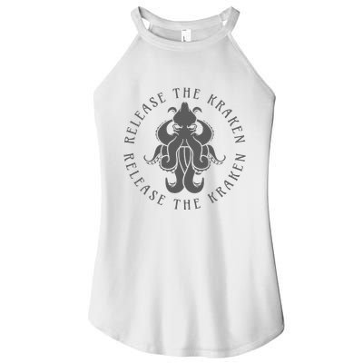 Release The Kraken Women's Perfect Tri Rocker Tank