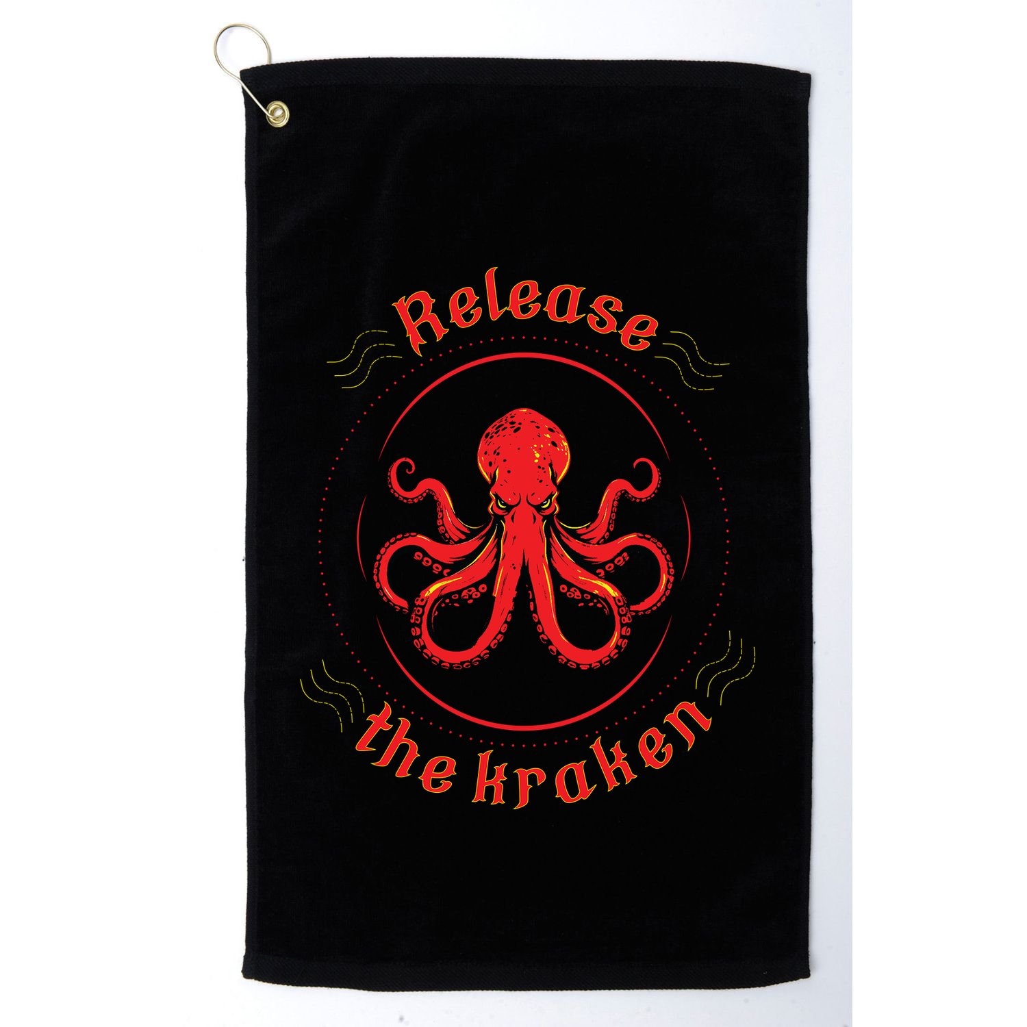 Release The Kraken Golf Towel