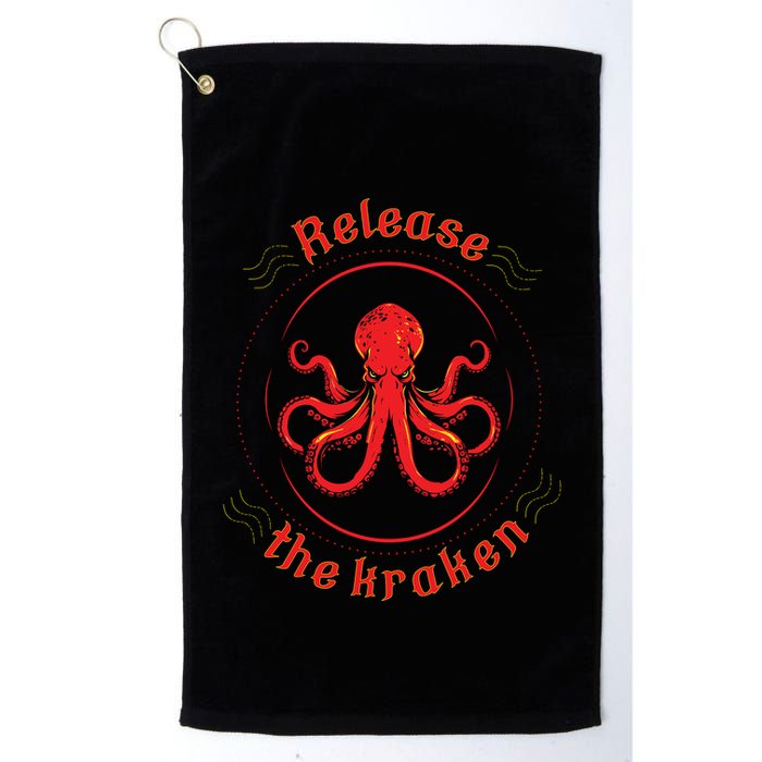 Release The Kraken Golf Towel