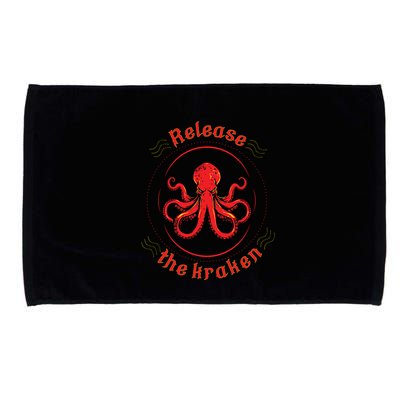 Release The Kraken Microfiber Hand Towel