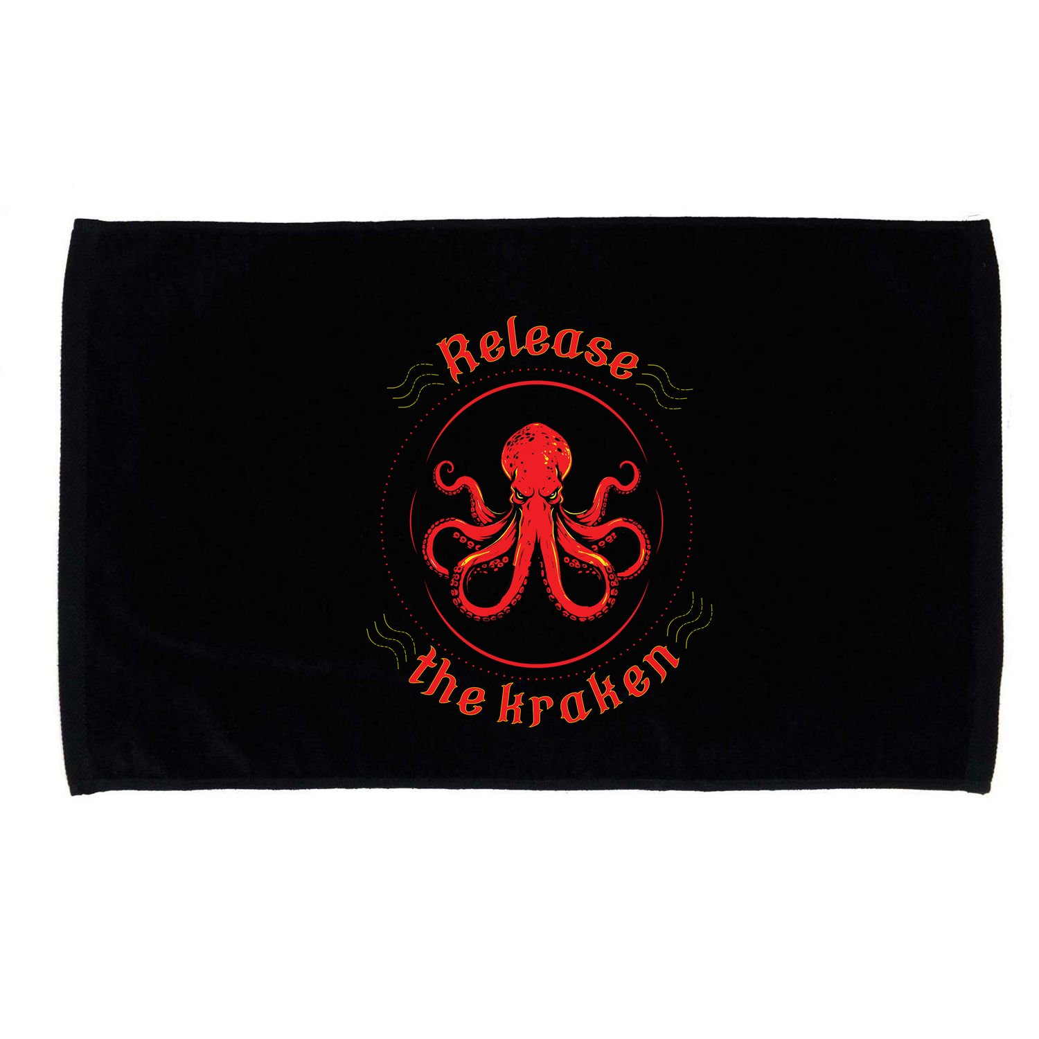 Release The Kraken Microfiber Hand Towel
