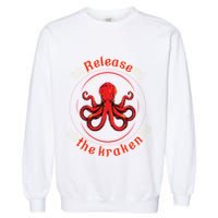 Release The Kraken Garment-Dyed Sweatshirt
