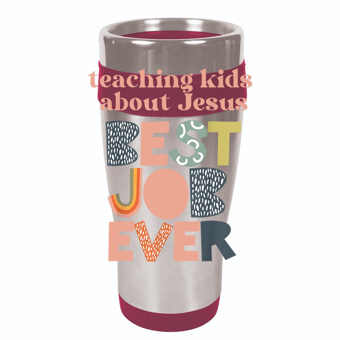 Retro Teaching Kids About Jesus Is The Best Job Ever Doggie Tank